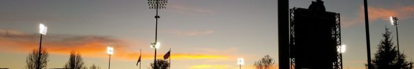 sunset, raley field, west sac